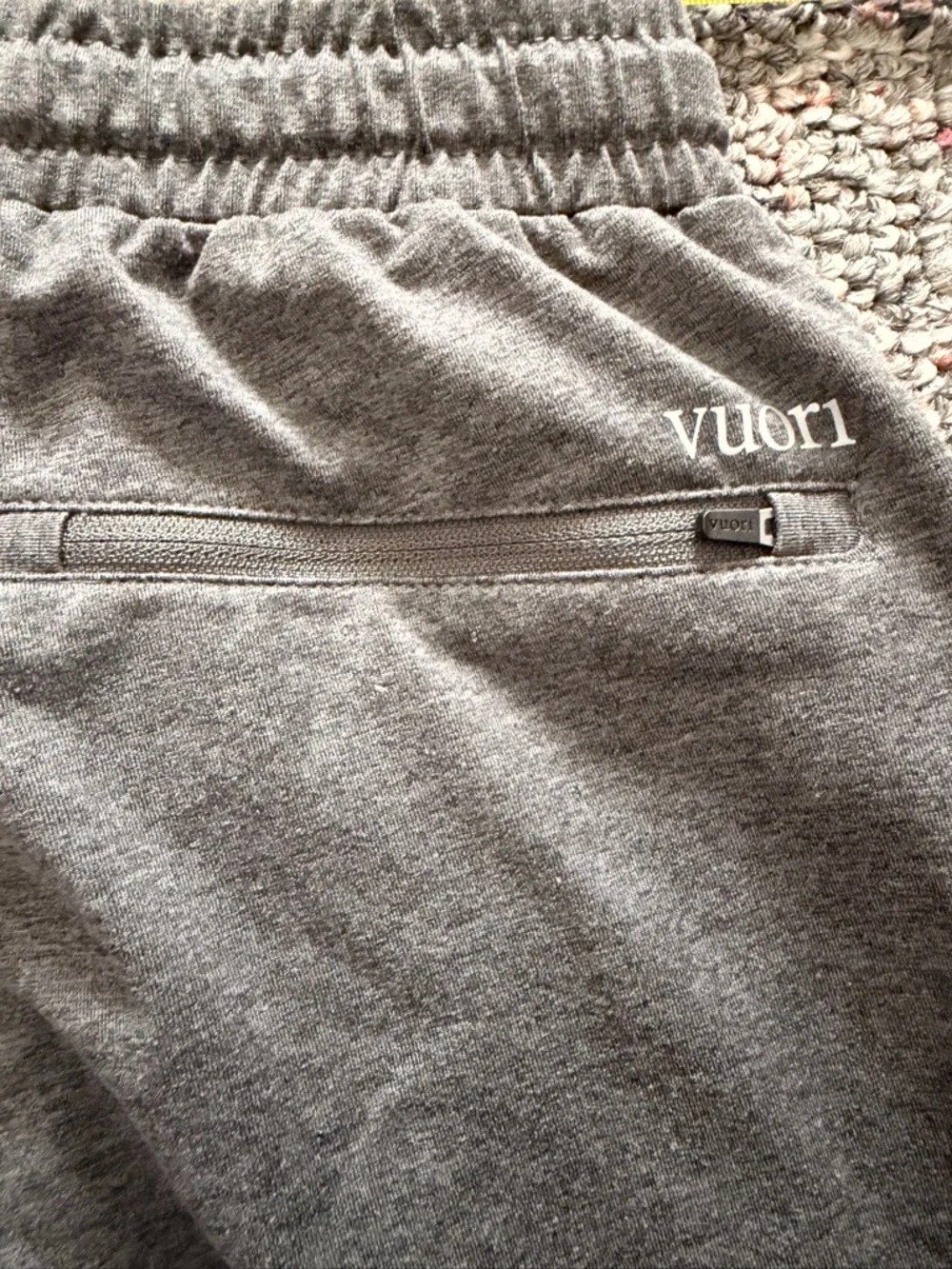 Vuori Charcoal Grey Performance Joggers Men's XS